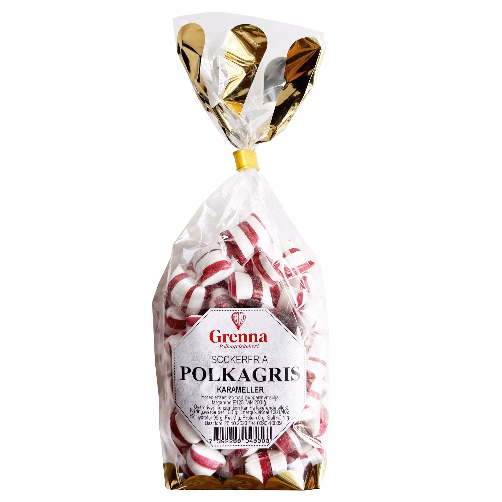 Grenna Polkagriskokeri - Polkakarameller, 200g