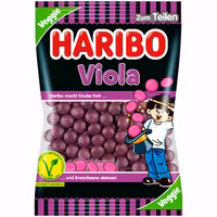 Haribo - Viola - Lakritsdragéer, 125g