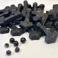 Viking Sweets - Saltlakrits, 120g