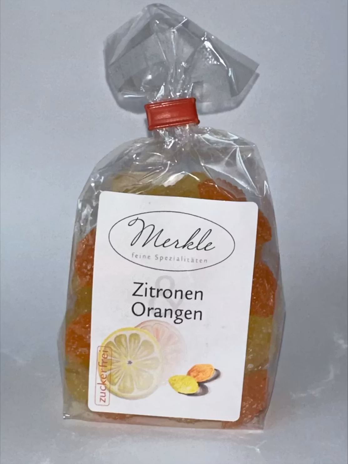 Fischer - Citron och Apelsinkarameller, 125g