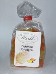 Fischer - Citron och Apelsinkarameller, 125g