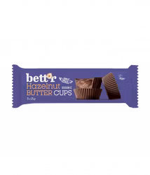 KOMMER SNART! Bett’r - Hazelnut Butter Cups/Hasselnötssmörkoppar, 39g