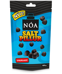 Nóa - Salt Pillur - Lakritspastiller, 100g
