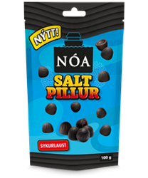 Nóa - Salt Pillur - Lakritspastiller, 100g