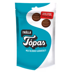 Trölla - Tópas, pastiller, 100g (BF 2025-09-01)