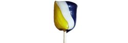 Blåbär/Citron, klippklubba - Choco Bako, 24g