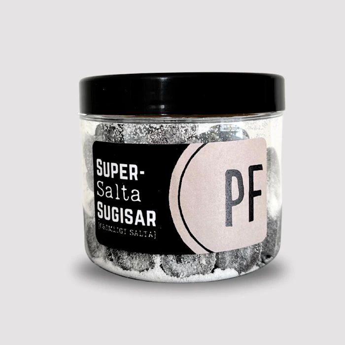 Pastillfabriken - SuperSalta Sugisar - Lakritspastiller, 120g