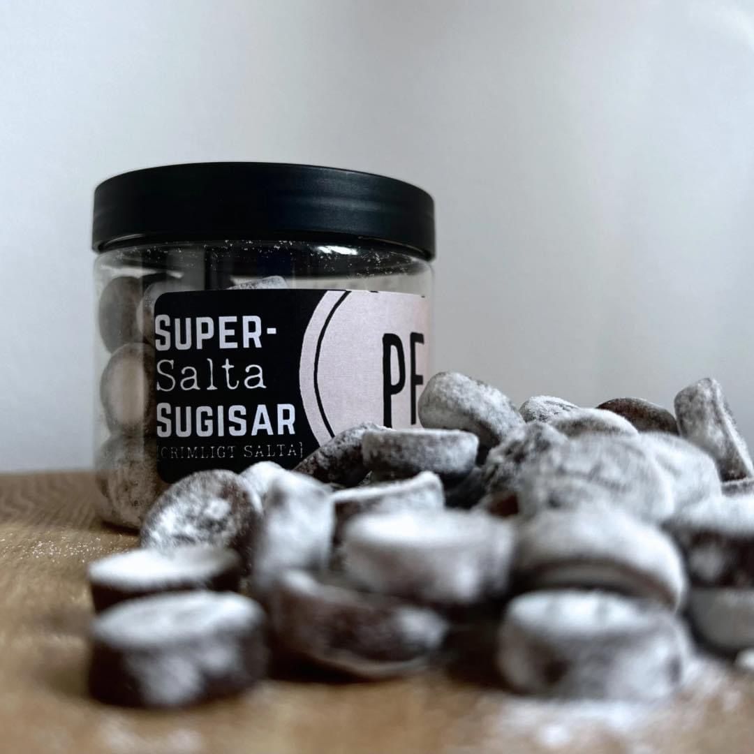 Pastillfabriken - SuperSalta Sugisar - Lakritspastiller, 120g