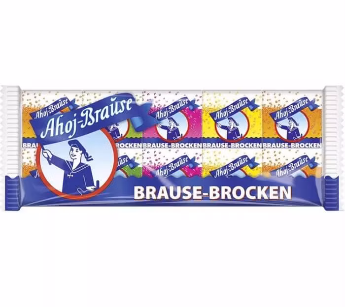 Ahoj Brause - Brause Brocken/Brusgodis, 10-pack, 80g