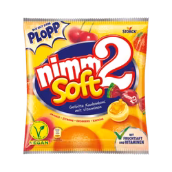 Nimm2 - Soft - Fruktjuicekolor, 195g