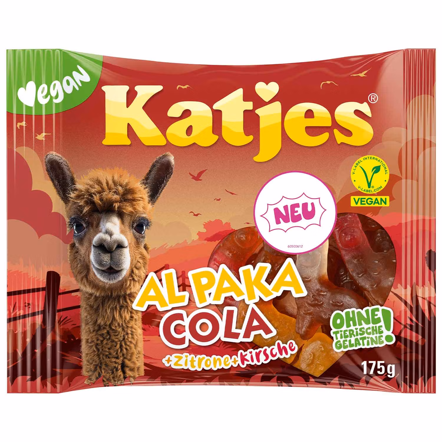 Katjes - Al Paka - Vingummi , 175g
