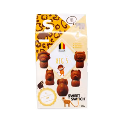 Sweet-Switch - Big 5, chokladpraliner, 125g (BF 2025-08-20)