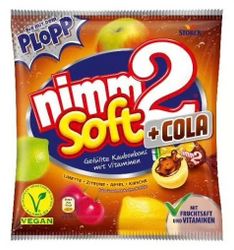 Nimm2 - Soft+Cola - Colafyllda Kolor, 195g