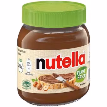 Nutella - Plant Based Vegan, Hasselnötscreme, 350g