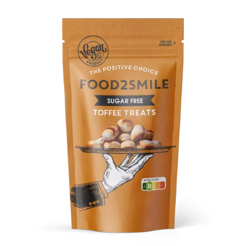 Food2Smile - Toffee Treats/Kolakarameller, 90g