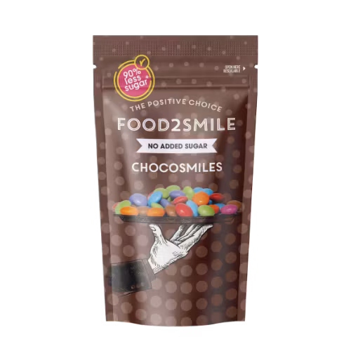 Food2Smile - Chocosmiles/Chokladlinser, 85g