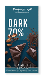 Benjamissimo - Chokladkaka Dark 70%, 60g