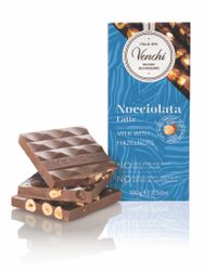 Venchi – Nocciolata Latte - Chokladkaka hela Hasselnötter, 100g