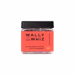 Wally And Whiz – Vingummin Svartvinbär & Jordgubb, 140g