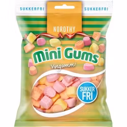Nordthy - Mini Gums - Skumgodis, 65g