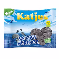 Katjes - Salzige Heringe/Salta Sillar, 175g