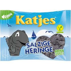 Katjes - Salzige Heringe/Salta Sillar, 175g