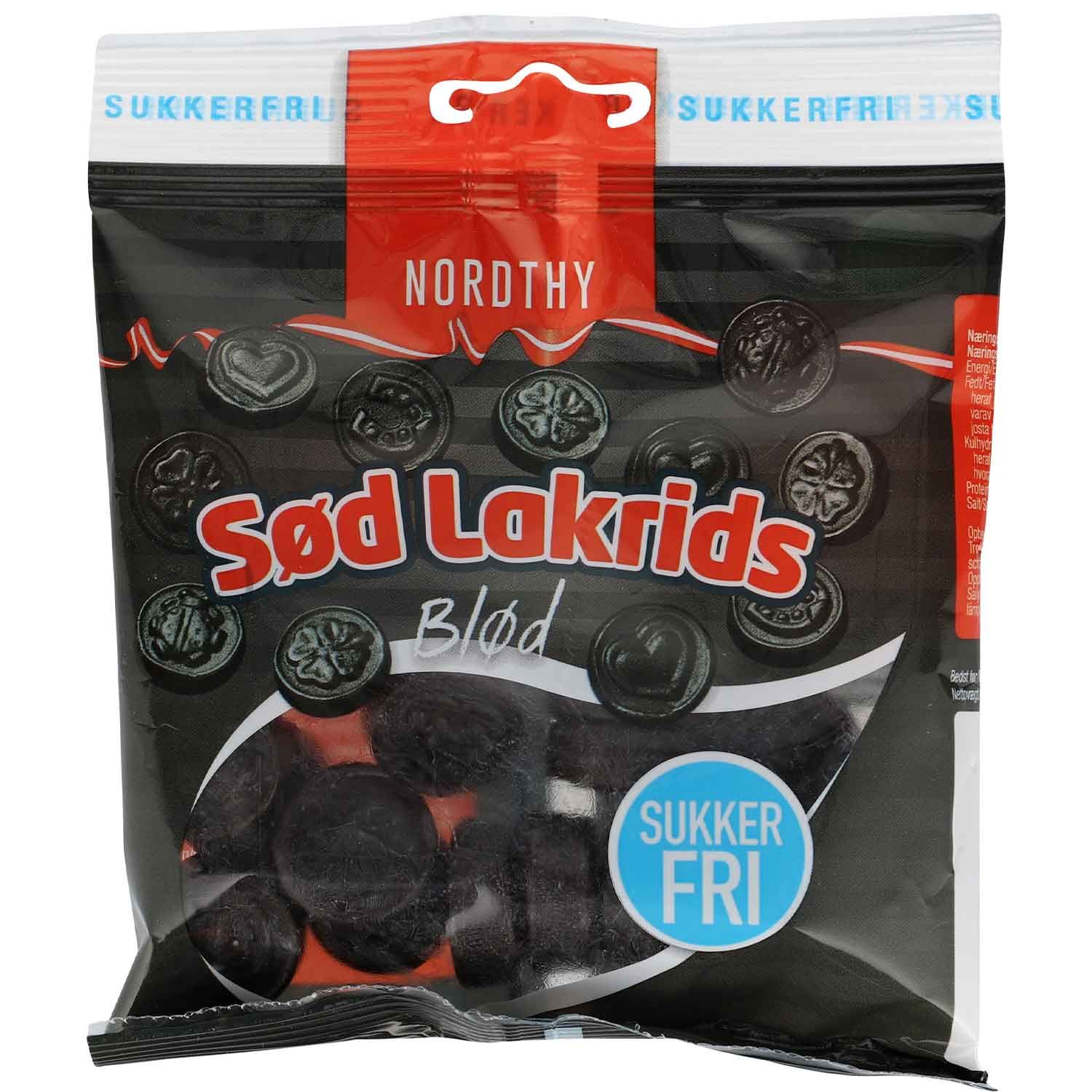 Nordthy - Sötlakrits, 75g