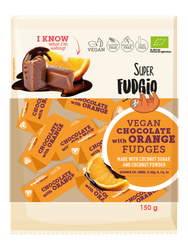 Super Fudgio - Choklad & Apelsin,  150g