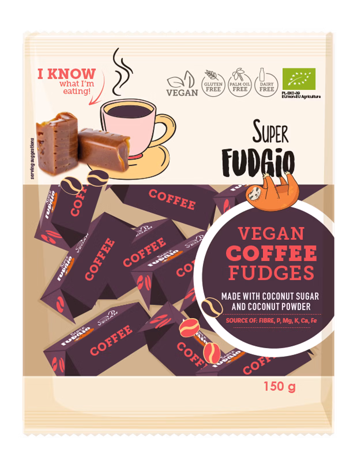 Super Fudgio - Kaffe,  150g