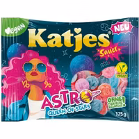Katjes - Astro - Surt Frukt- & Skumgodis, 175g