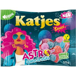 Katjes - Astro - Surt Frukt- & Skumgodis, 175g
