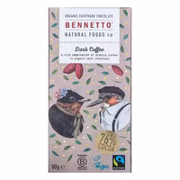 Bennetto - Chokladkaka Dark Coffee/Kaffe, 80g