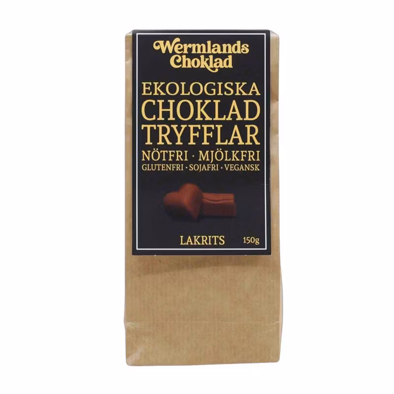 WermlandsChoklad - Chokladtryffel Lakrits, 200g