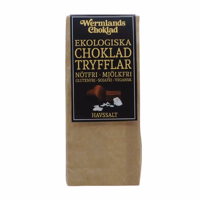 WermlandsChoklad - Chokladtryffel Havssalt, 150g