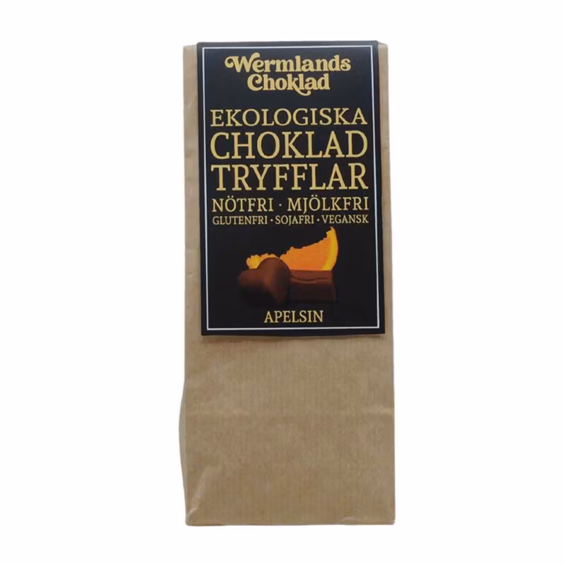 WermlandsChoklad - Chokladtryffel Apelsin, 150g