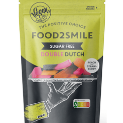 Food2Smile - Double Dutch - Lakrits/fruktgummin, 85g