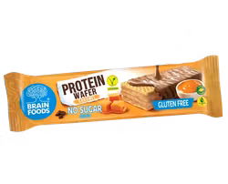 Brain Foods - Caramel Protein Wafer, 40g