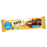 Brain Foods - Peanut Wafer/Jordnötswafer, 40g