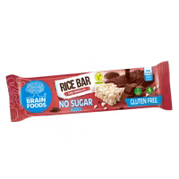 Brain Foods - Rice Bar Chocolate/Risbar Choklad, 18g