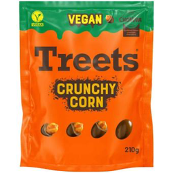 Treets - Crunchy Corn - Chokladdoppad Majs, 210g