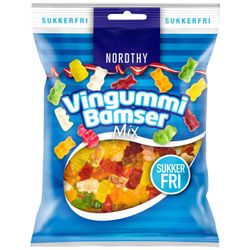 Nordthy - Vingummibjörnar, 80g