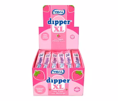 Vidal - Strawberry Dipper XL - Jorgubbskola, 10,5g
