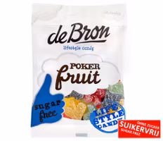 De Bron - Poker Fruit - Sura Fruktgummin, 90g
