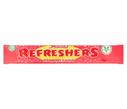 Swizzels - Refreshers Strawberry - Jordgubbskola, 18g