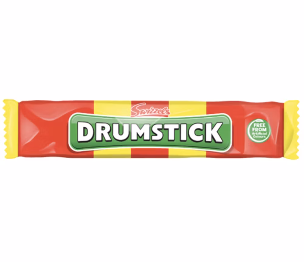Swizzels - Drumstick - Hallon/Vaniljkola, 18g