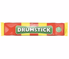 Swizzels - Drumstick - Hallon/Vaniljkola, 18g