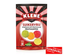 Klene - Fruitmunten - Fruktgummimynt, 110g
