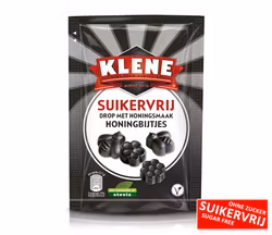 Klene - Honingbijtjes/Honungslakrits, 110g
