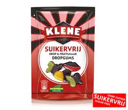 Klene - Dropgums - Lakrits & Fruktgummi, 110g