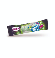 Frisia - Rocket Balls Äpplekarameller, 5-pack, 33g
